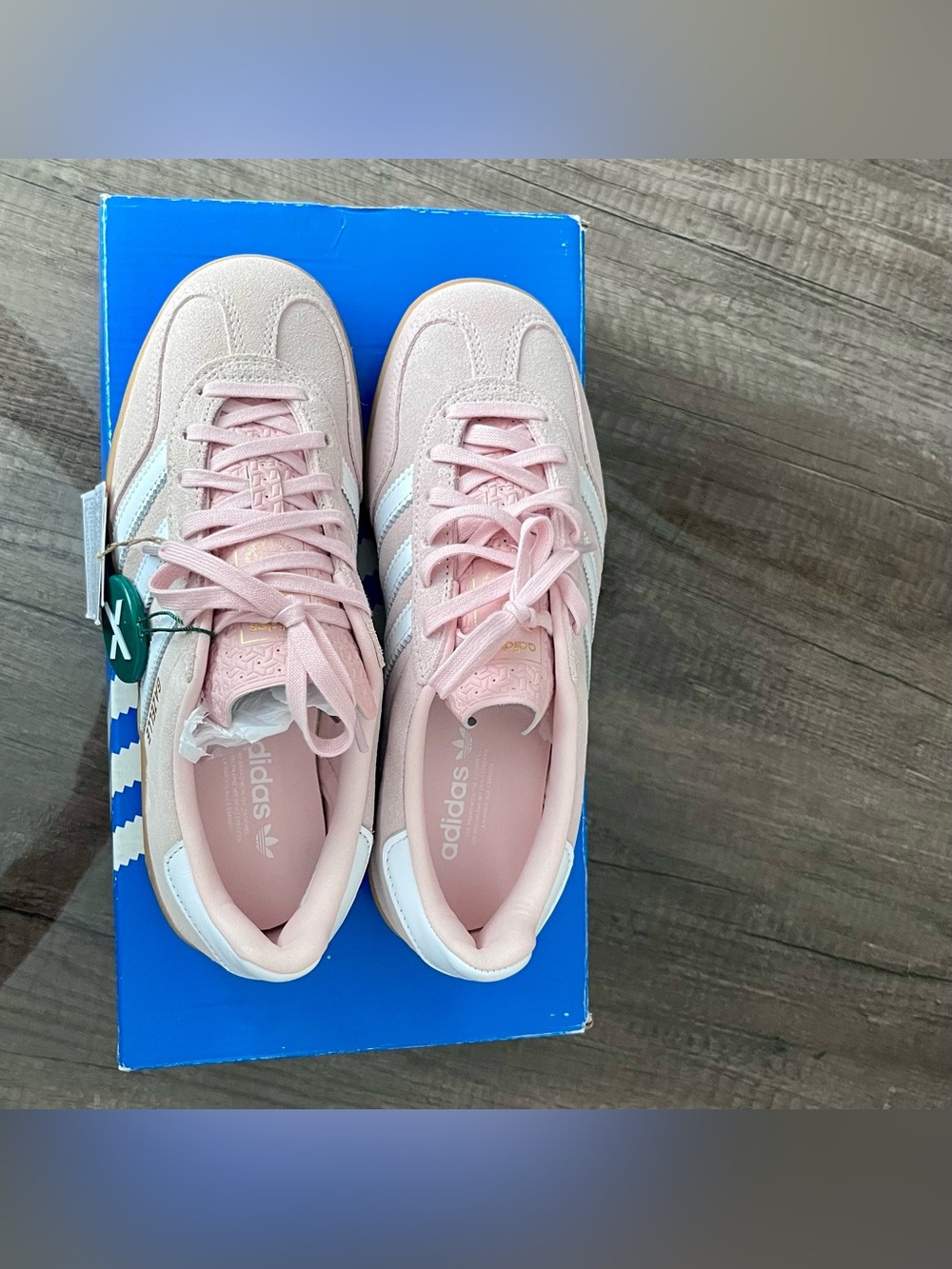 NIB New Adidas Gazelle Indoor shoes Sneakers women Pink 6 - Picture 5 of 6